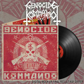 GENOCIDE KOMMANDO Third World War LP BLACK , PRE-ORDER [VINYL 12'']